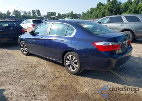 2014 Honda Accord Lx из США, поврежденный, VIN 1HGCR2F39EA009203